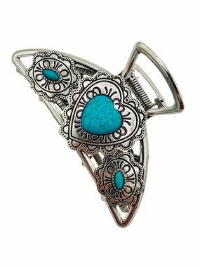 Western Style Metal Hair Clip New